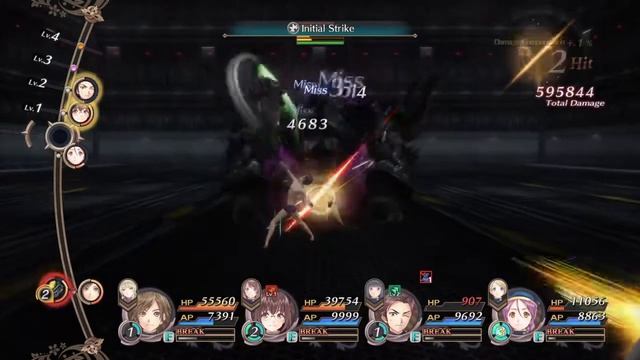 Dark Rose Valkyrie - Fourth Good Post Game Leveling Spot (Very Hard) смотреть онлайн