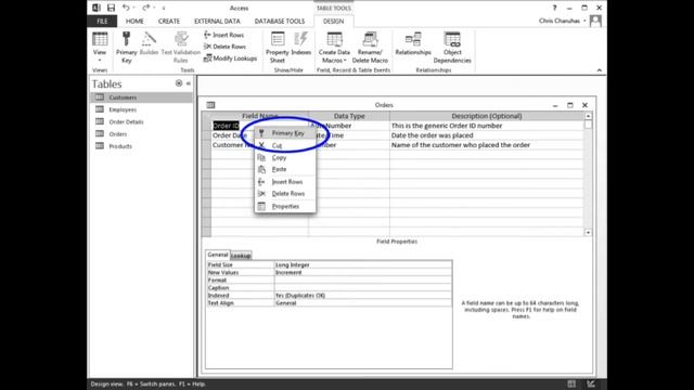Learn how to Assign a Primary Key in Microsoft Access 2013 or 365 - Part 17 смотреть онлайн