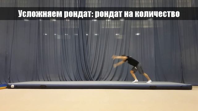 Усложняем рондат Школа акробатики 1 смотреть онлайн