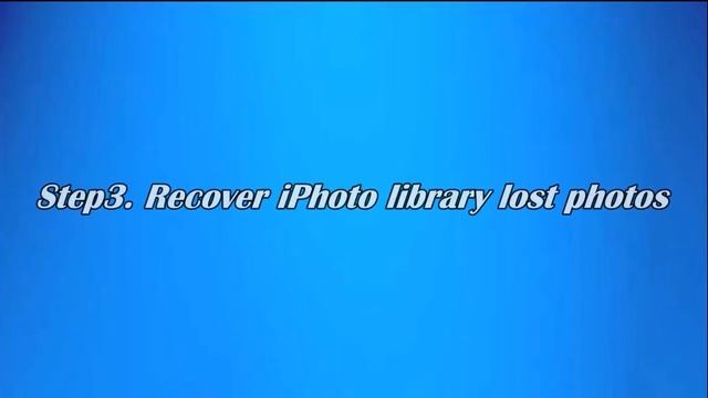 IPhoto Recovery How To Recover Deleted Photos From IPhoto Library