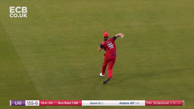 Adams Hits 50 in Rain-Affected Match | Thunder vs Lightning | Kia Super League 2019 - Highlights смотреть онлайн