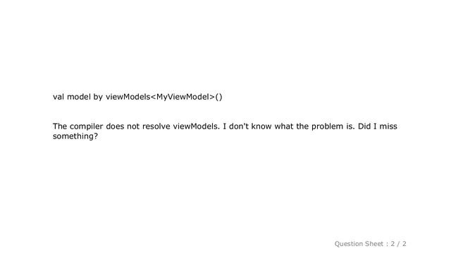 Android : 'by viewModels()' Kotlin property delegate unresolved reference смотреть онлайн