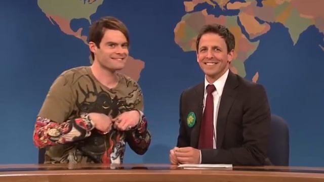 Stefon Flirting With Seth Compilation - SNL смотреть онлайн
