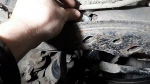 Замена нижних рычаго Мазда 6