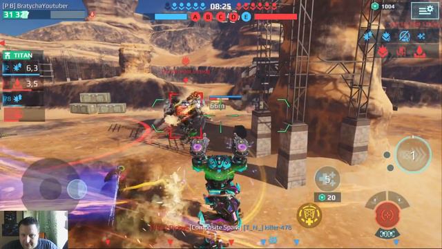 War Robots НЕТ ЖЕЛАНИЯ ИГРАТЬ НА КРИВОМЁТАХ смотреть онлайн