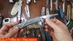 Огромная коллекция ИНТЕРЕСНЫХ,складных ножей СССР. Советские ножи. Коллекция складных ножей из СССР