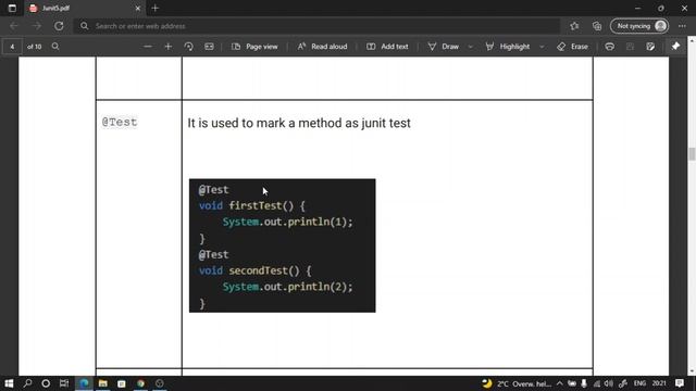 34.Test Annotation смотреть онлайн