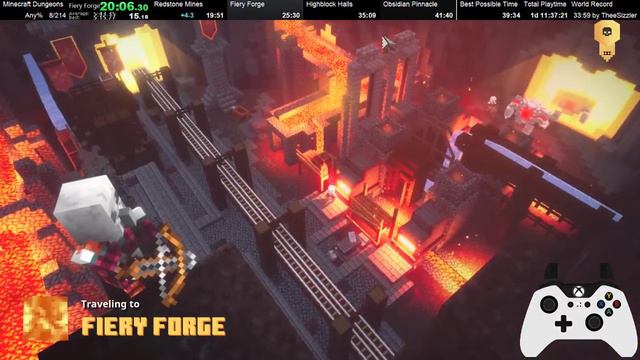 Minecraft Dungeons Any% Speedrun (Version 1.3) in 39:21 смотреть онлайн