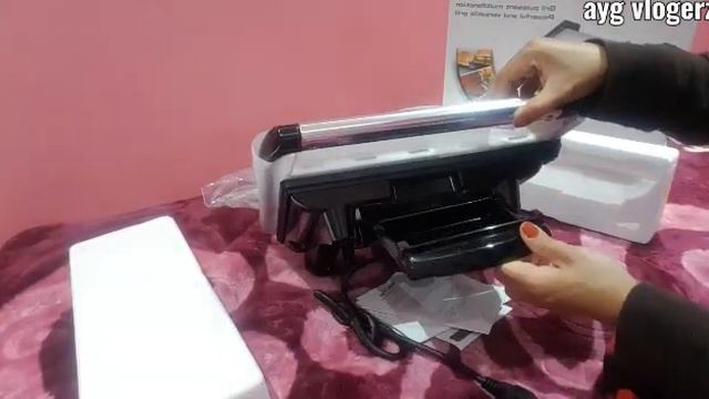 Unboxing TefaL Toaster, easy to clean. Model GC241D |ayg vlogerz смотреть онлайн