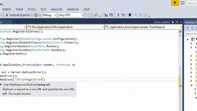 MVC - Error Handling - How to create default custom error page смотреть онлайн