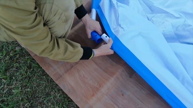 Распаковка и сборка бассейна Bestway Steel Pro 3,05х0,76 с насос-фильтром смотреть онлайн