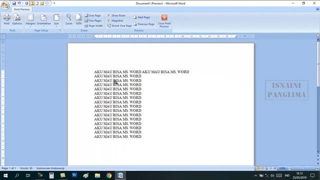 Cara Cepat Belajar Microsoft Word | Tutorial Pemula Bagian 1 смотреть онлайн