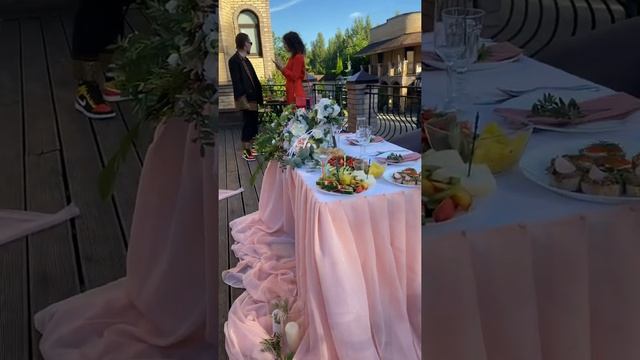Свадебный стол на 20 человек смотреть онлайн
