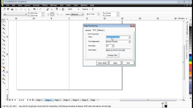 Cara layout buku dan membuat halaman otomatis di coreldraw смотреть онлайн