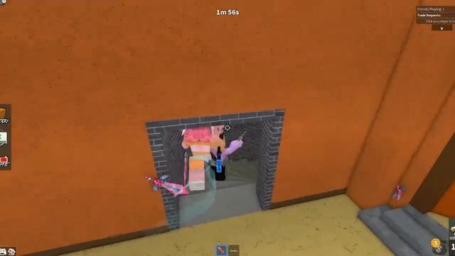 FUNNY MOMENTS With A Roblox MM2 PRO! смотреть онлайн