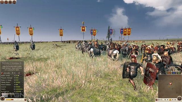 Total War Rome 2 Online Battle 136 Rome vs Parthia смотреть онлайн