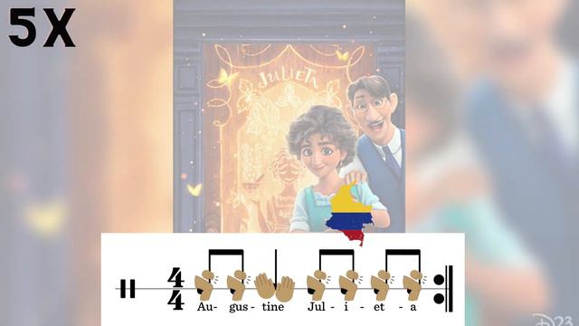 Canción Medley Body Percussion Play-Along смотреть онлайн