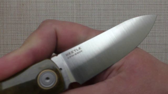 Нож BEETLE Maxace Knives. Ещё один шедевр. смотреть онлайн