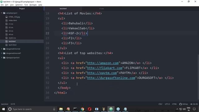 Full Stack Web Development by using Python and Django | Session - 11 | 12-04-2021 | by Durga Sir смотреть онлайн