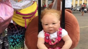 VLOG Дорога к морю.В поезде с реборном.