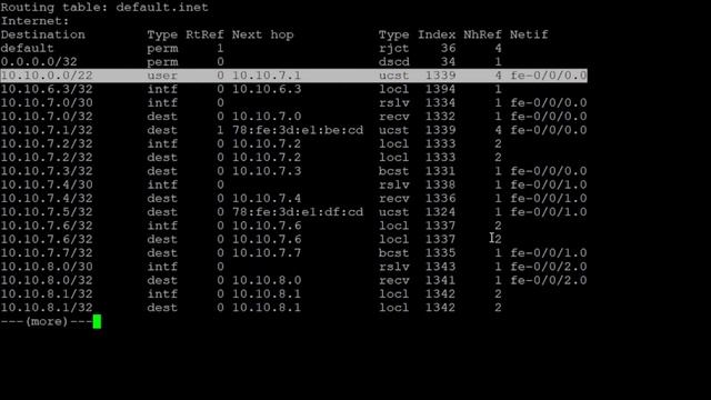 Juniper 15 Настройка статических маршрутов. Опция qualified next-hop. смотреть онлайн