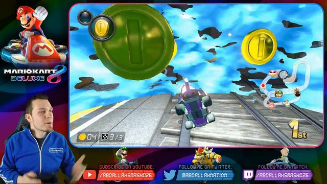 Mario Kart 8 Deluxe - Part 12 | Bell Cup 150cc Triple-Star! [Nintendo Switch Gameplay] смотреть онлайн