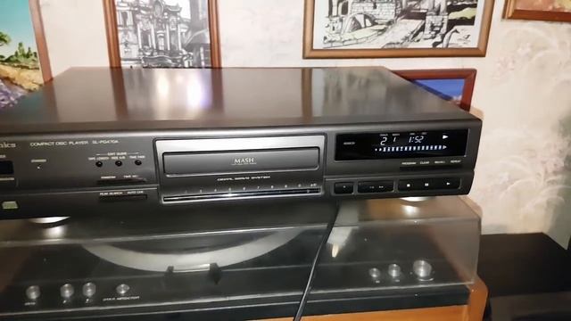 CD проигрыватель Technics sl-pg470a смотреть онлайн