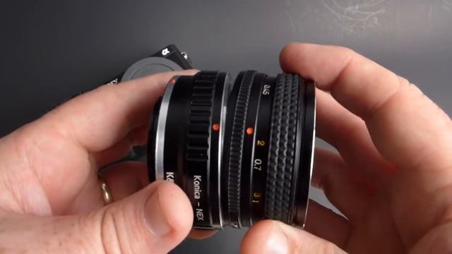 Konica Hexanon 40mm 1.8 Adapted to the Sony a6000 смотреть онлайн