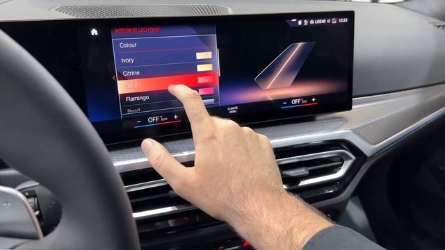 New BMW 3 SERIES 2023 - AMBIENT LIGHTS, My Modes & HUD