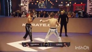 Камиль Каратэ против Французского Каратиста Чемпиона..бой по Карате