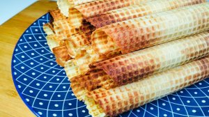 Любимое лакомство советских школьниковХрустящие вафельные трубочки тот самый рецепт