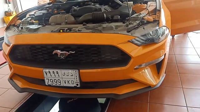 FORD MUSTANG 2.3 Ecoboost Turbocharged I4 2018 6L 5w30/M33614 Changing OilSvc'20 смотреть онлайн
