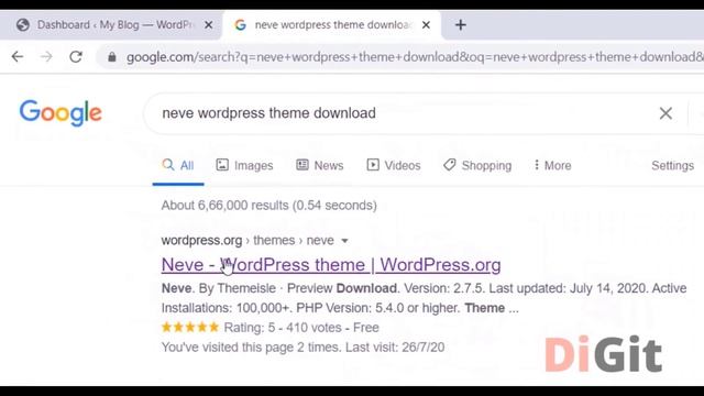 IMPORTING NEVE THEME | LEARN WORDPRESS (HINDI) смотреть онлайн