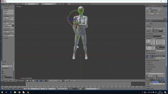 #POSE BENTO  SECOND LIFE (BLENDER)