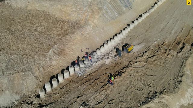 8 этап трассы Таврида. Искусственные сооружения. Укладка асфальтобетона. 12.11.21 смотреть онлайн