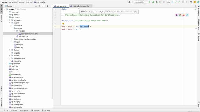 Создание меню для Wordpress плагина в админ панели смотреть онлайн