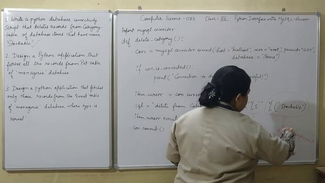 CLASS - XII | CONCEPTUAL HOTS QUESTIONS | Python Interface with MySQL смотреть онлайн