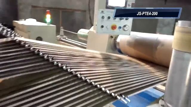 BIG SIZE PAPER TUBE MAKING MACHINE JS-PTE4-200 смотреть онлайн