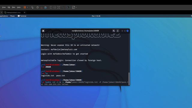 How to Exploit Telnet Port 23: Kali Linux - Metasploitable2 - V-3 смотреть онлайн