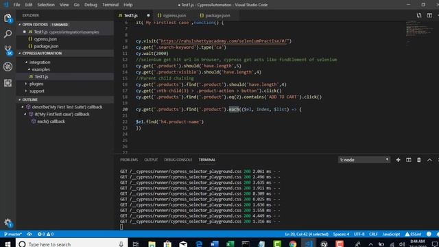 019 Grabbing the text for validations using cypress text command смотреть онлайн