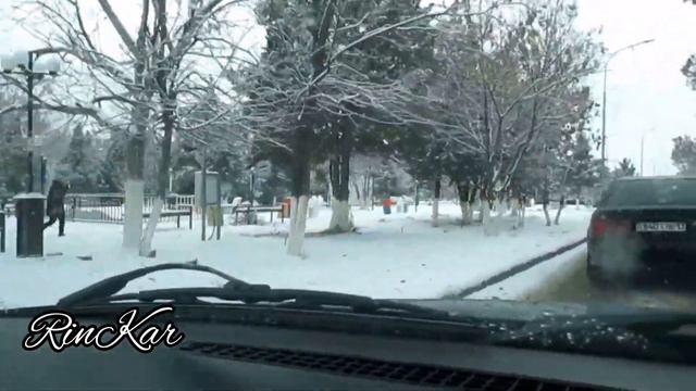 Кентау. Поездка по проспекту Абая. смотреть онлайн