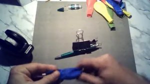 Как сделать пистолет из ручки. Офисное  оружие. office weapon, gun out of the pen