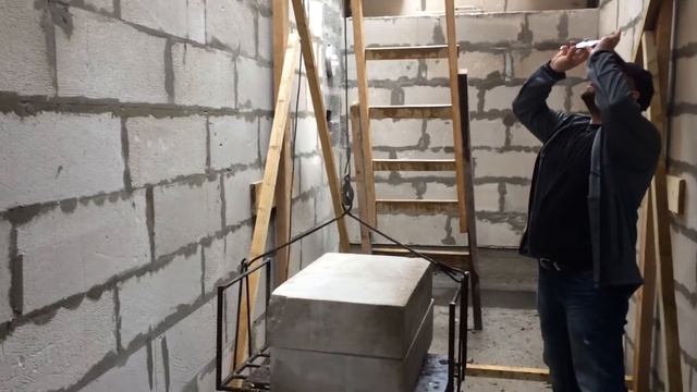 Приспособа для подъема блоков