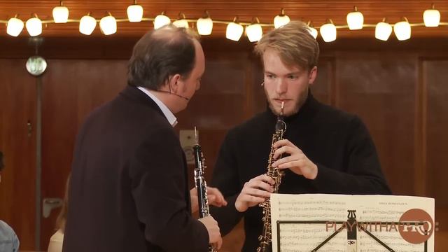 Oboe lessons with Leleux, Schumann Romances, Play With A Pro смотреть онлайн
