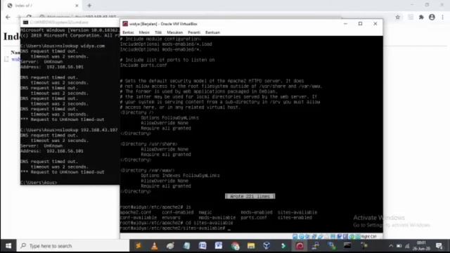 Instalasi dan konfigurasi Apache,mySql server dan PHP Myadmin Oleh Widya Wahyuni смотреть онлайн
