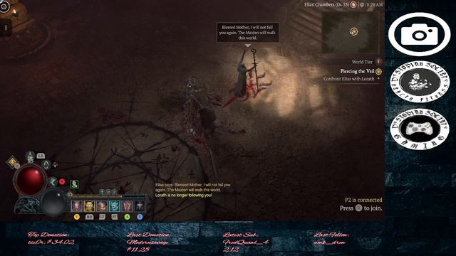 Season of the Malignant! Diablo 4 Xbox X. Ep 8. смотреть онлайн