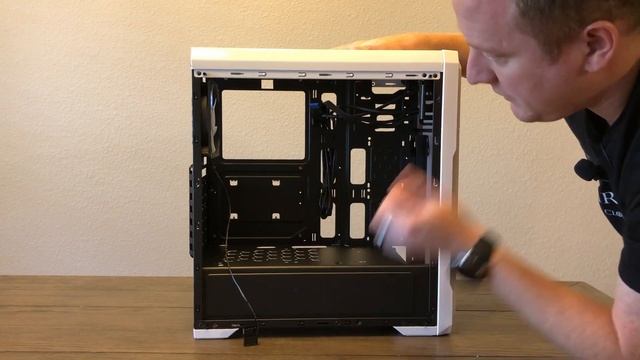 DIY PC A1-W(white) Tempered Glass PC Case Unboxing and Review смотреть онлайн