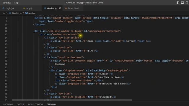 How To Create A Navbar In React With Routing | Create React JS Responsive Navbar #react смотреть онлайн