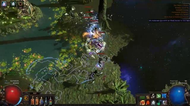 Path of Exile 3.1 War for the Atlas Burning Spectre Shaper Test смотреть онлайн