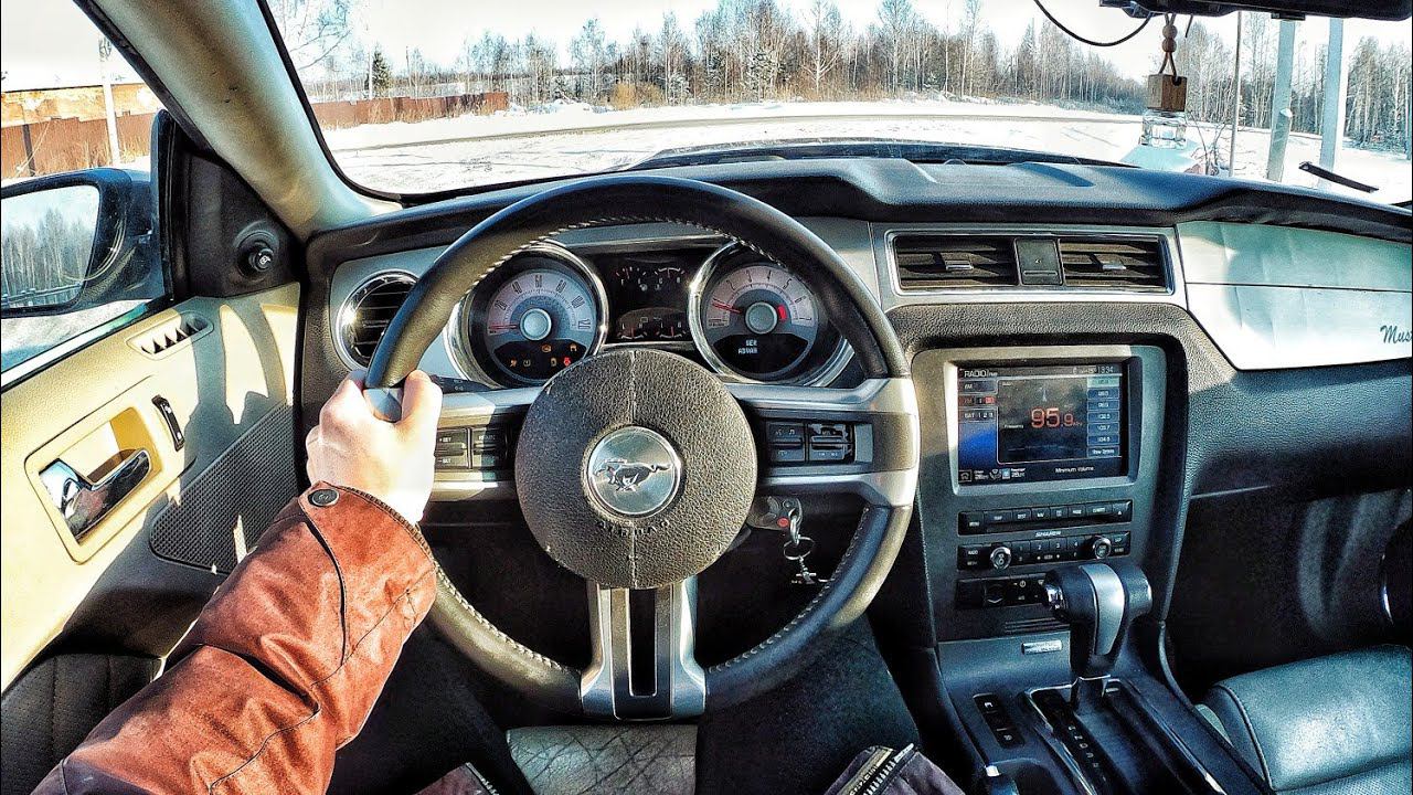 2009 Ford Mustang 4.0 AT - POV TEST DRIVE смотреть онлайн